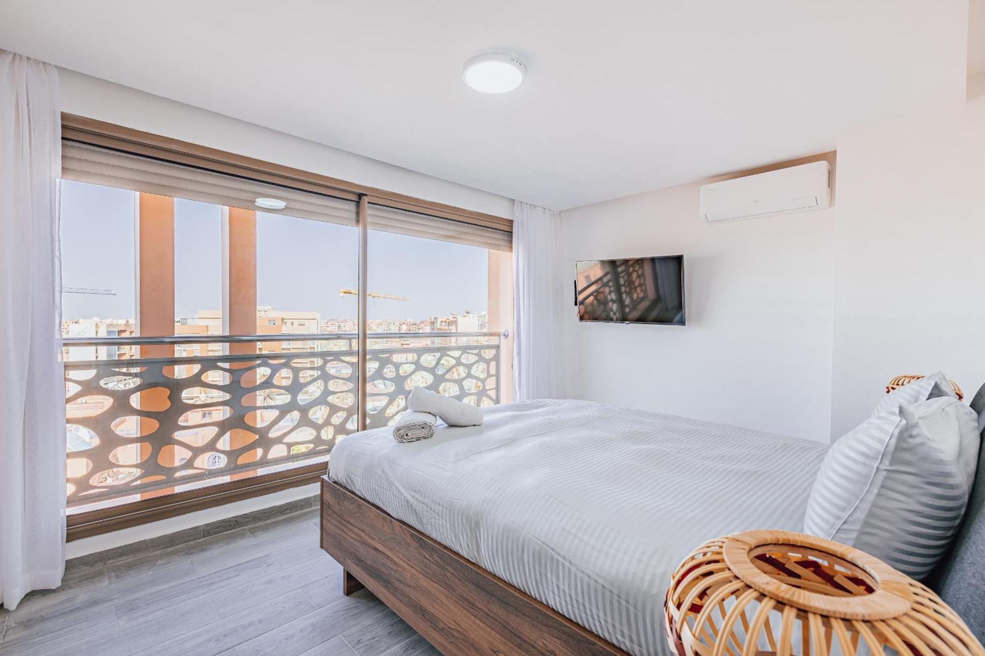 Migdal Gueliz Apart Hotel Marrakesh Extérieur photo